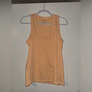 Orange-cream tank top